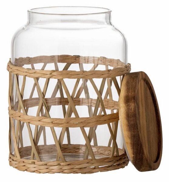 Skleněná dóza Manna Glass Nature 1000 ml Bloomingville