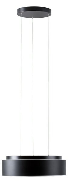 Osmont ERI67400 Eris LEC3, černé závěsné svítidlo z triplexového skla, 27W LED 3000K, prům. 44,5cm