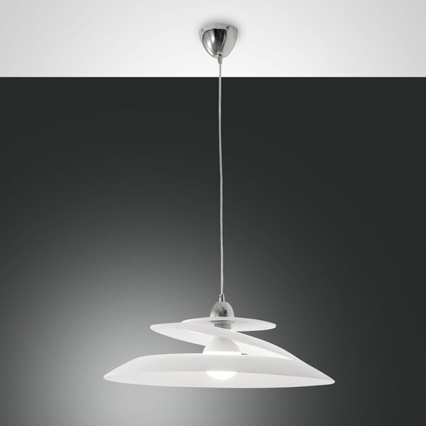 Fabas 3357-40-102 Aragon, závěsné svítidlo, 60W E27, bílá, prům. 53cm