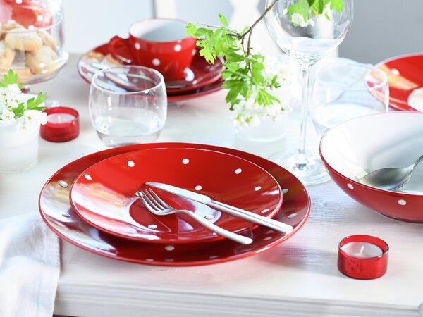 KOMBINOVANÁ SOUPRAVA, 16dílné, kamenina Creatable - Online Only nádobí, Online Only