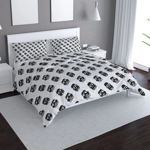 Sablio Povlečení Star Wars Stormtrooper Pattern šikmý - 140x200 / 90x70