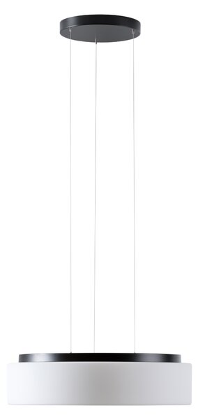 Osmont ERI67408 Eris LE4, závěsné svítidlo z triplexového skla s černým závěsem, LED 35W 3000K, IP40, prům. 54 cm