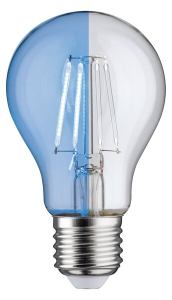 Paulmann 28721, LED žárovka s modrým světlem, 2,2W LED E27, výška 10,6cm