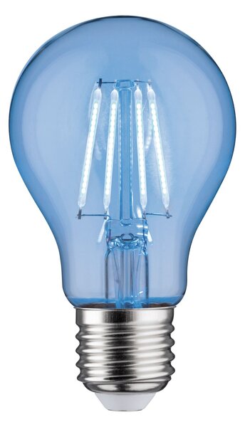 Paulmann 28721, LED žárovka s modrým světlem, 2,2W LED E27, výška 10,6cm