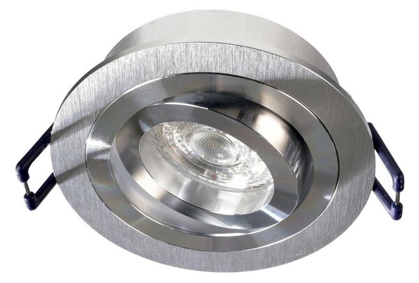 Deko-Light Kapego stropní vestavné svítidlo 12V AC/DC GU5.3 / MR16 1x max. 50,00 W stříbrná mat 110222