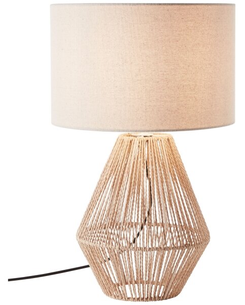 Brilliant - Stolní lampa LARAINE 1xE27/42W/230V béžová