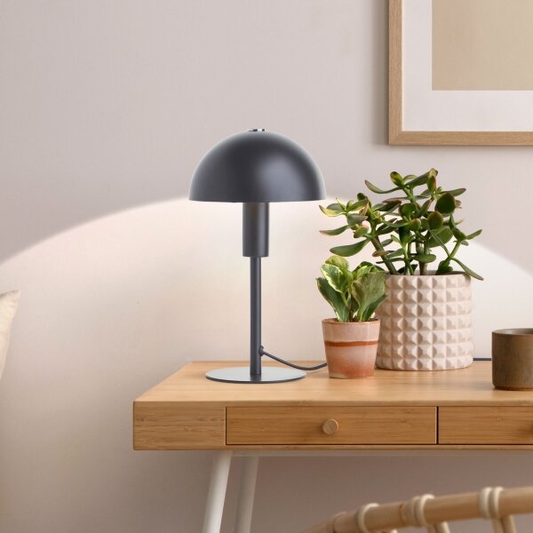 Brilliant - Stolní lampa PETITE 1xE14/28W/230V černá