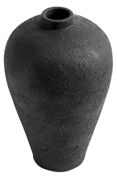 Váza Luna Black 60 cm Muubs