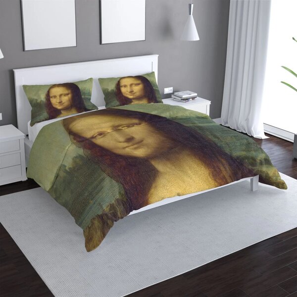 Sablio Povlečení Mona Lisa - Leonardo da Vinci - 140x200 / 90x70