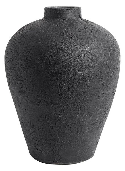 Váza Luna Black 40 cm Muubs
