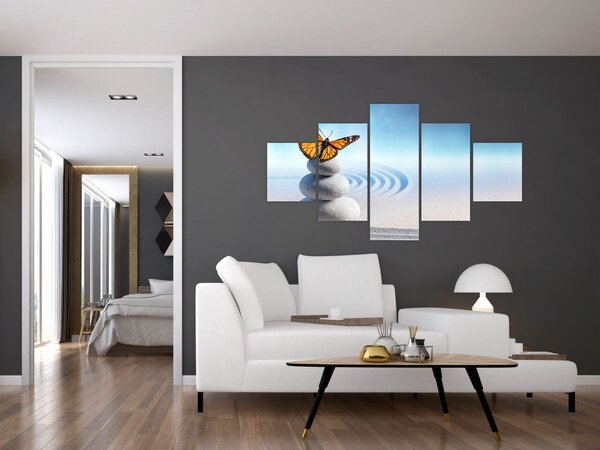 Obraz - Zenová zahrada (125x70 cm)