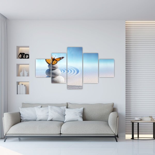 Obraz - Zenová zahrada (125x70 cm)