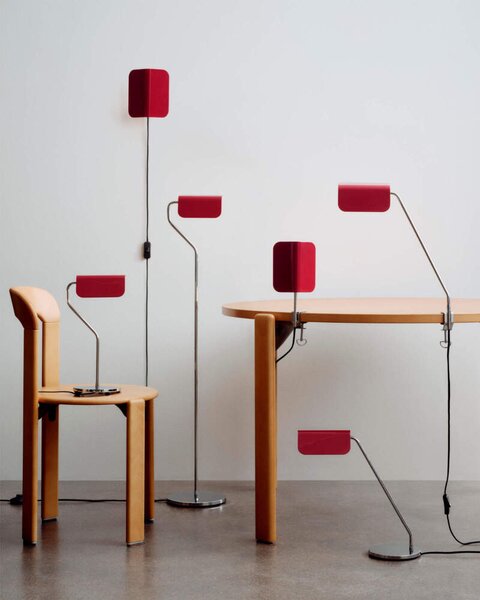 HAY Stolní lampa Apex, maroon red AD343