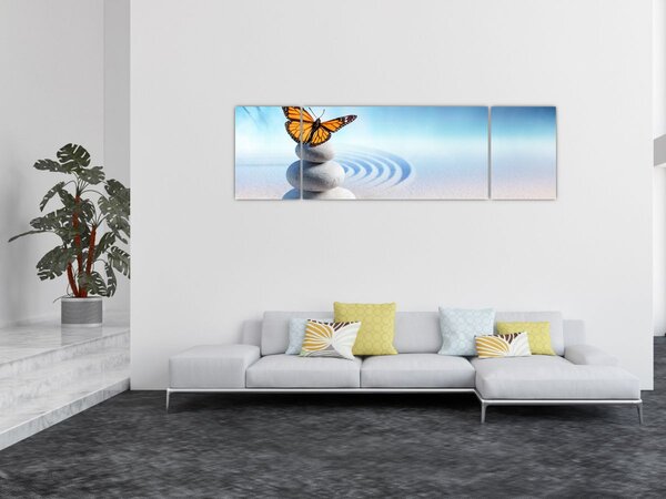 Obraz - Zenová zahrada (170x50 cm)