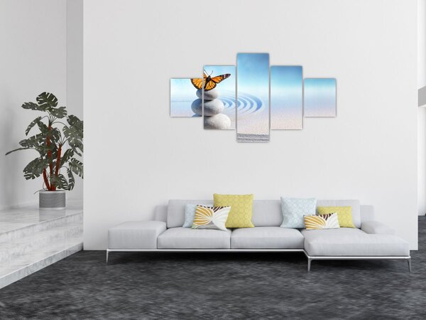 Obraz - Zenová zahrada (125x70 cm)