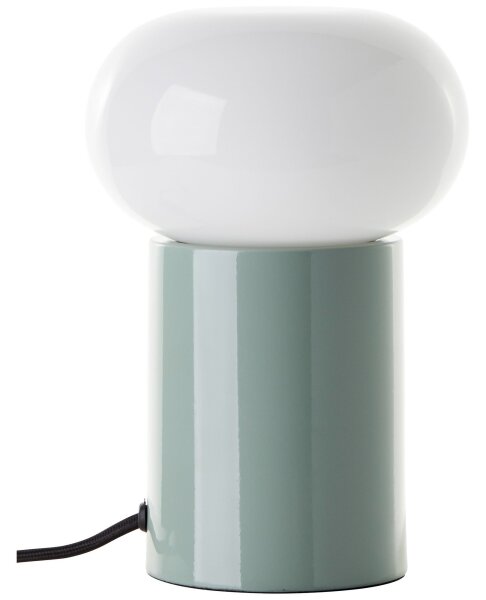 Brilliant - Stolní lampa KNUT 1xE27/25W/230V zelená/bílá