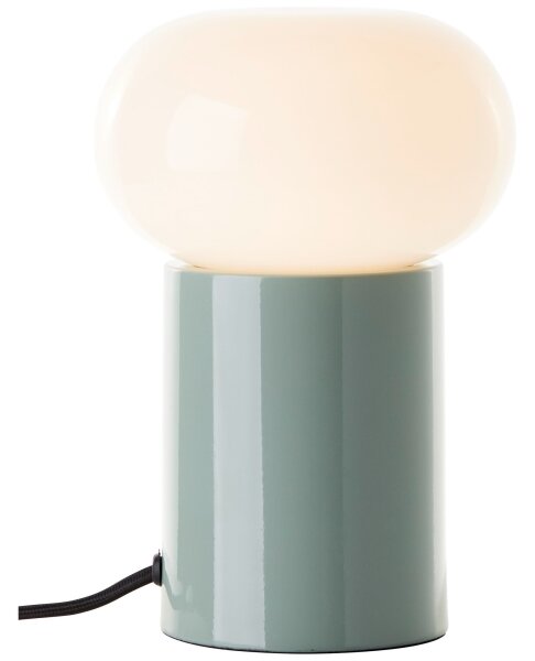 Brilliant - Stolní lampa KNUT 1xE27/25W/230V zelená/bílá