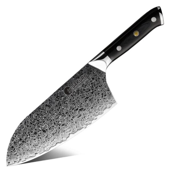 Sekáček z damaškové oceli SaKuRo G10 18 cm