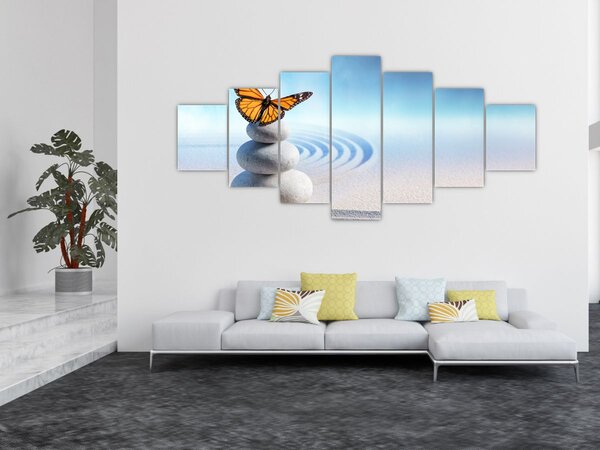 Obraz - Zenová zahrada (210x100 cm)