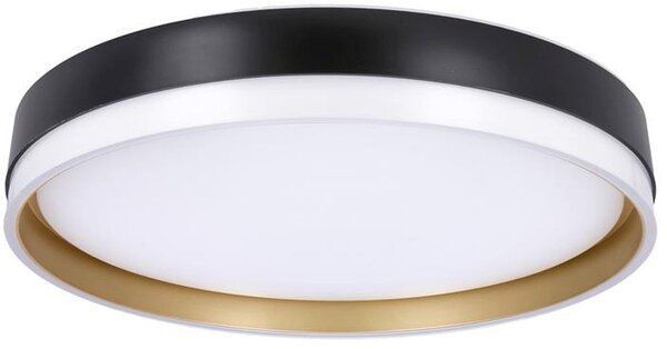 Candellux Florida nástěnné svítidlo 1x24 W bílá-černá-zlatá 13-11343