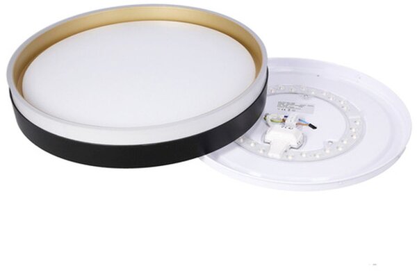 Candellux Florida nástěnné svítidlo 1x24 W bílá-černá-zlatá 13-11343