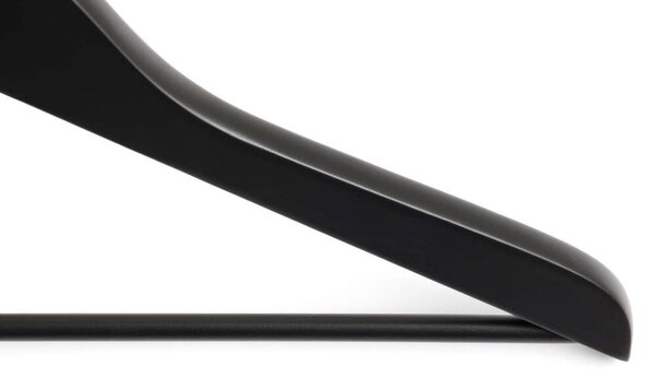 HAY Ramínka Smooth Slim with Bar set 4ks, black