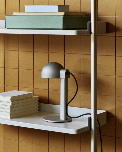 HAY Stolní lampa Posto, silver grey AE926
