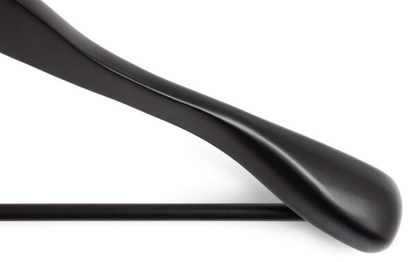 HAY Ramínka Smooth Wide with Bar set 4ks, black