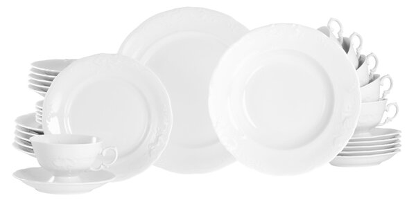 KOMBINOVANÁ SOUPRAVA, 30dílné, porcelán Creatable - Online Only nádobí, Online Only