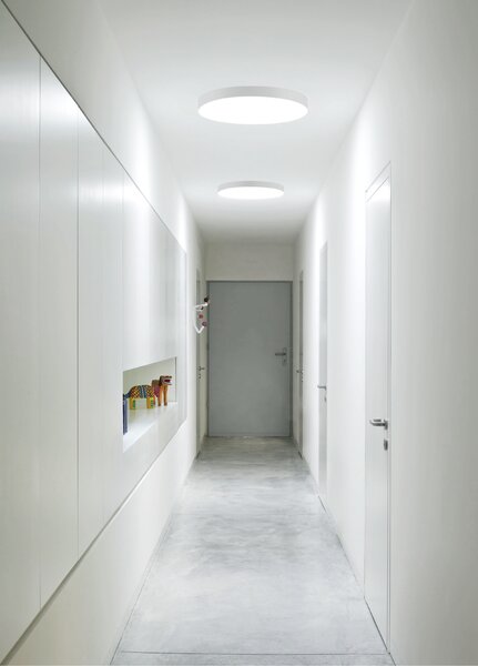 Linea Light 8236 Box_SR, bílé stropní svítidlo, 7W LED 3000K, prům. 11,5cm