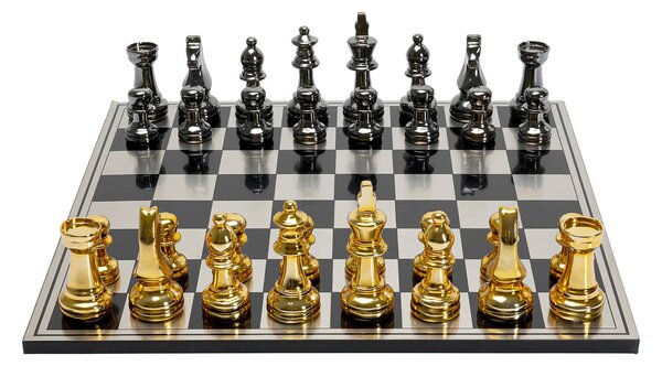 Kare designové šachy Chess (60 x 60 cm)