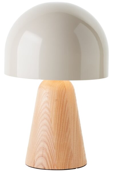 Brilliant - Stolní lampa NALAM 1xE14/40W/230V béžová/jasan