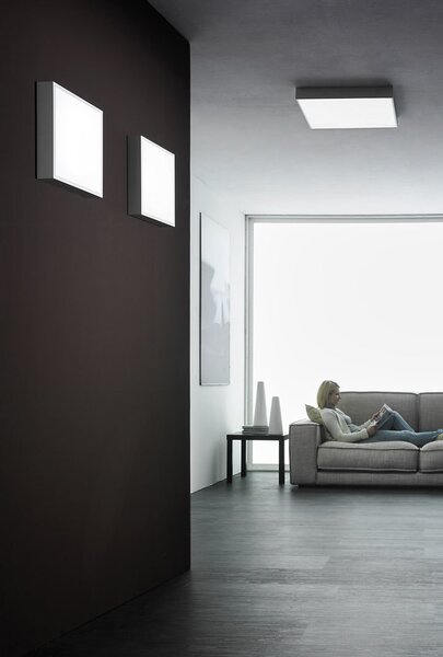Linea Light 8227 Box_SQ, bílé stropní svítidlo 7W LED 3000K, 11x11cm