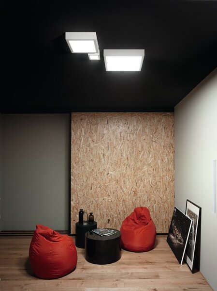 Linea Light 8227 Box_SQ, bílé stropní svítidlo 7W LED 3000K, 11x11cm
