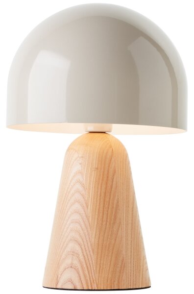 Brilliant - Stolní lampa NALAM 1xE14/40W/230V béžová/jasan