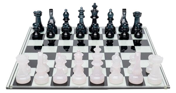 Kare designové šachy Chess (60 x 60 cm)