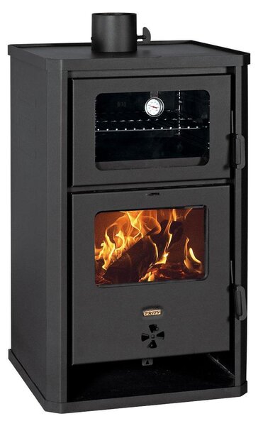 PRITY FG D (EKO), Kamna na dřevo se samostatnou troubou, 14,5 kW, Třída A+, Ø 130 mm