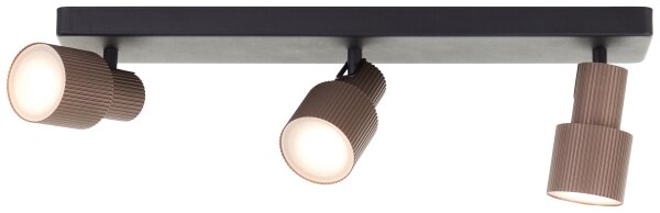 Brilliant - LED Bodové svítidlo CADIZ 3xGU10/5W/230V bronzová