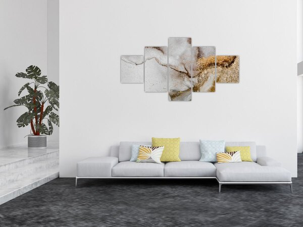 Obraz - Mramorový inkoust (125x70 cm)