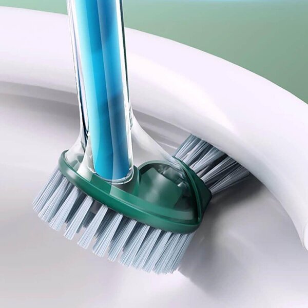 4Leaders Kartáč na wc s dávkovačem čistících prostředků s držákem 49 cm