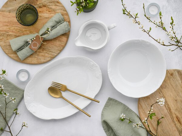 SERVIERSET 3TLG., 3dílné, porcelán Creatable - Online Only nádobí, Online Only
