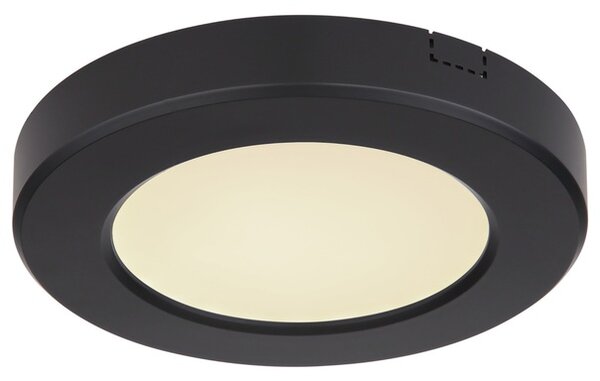 Stropní LED svítidlo LASSE 1 černá