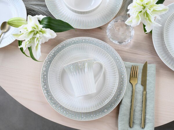 KOMBINOVANÁ SOUPRAVA, 16dílné, kamenina Creatable - Online Only nádobí, Online Only