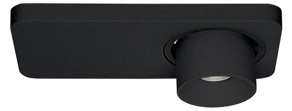 Linea Light 8461 Beebo_S, černé stropní svítidlo, 11W LED 3000K, délka 22cm
