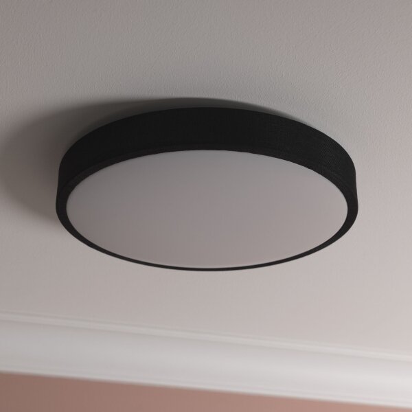 Brilliant -LED Stmívatelné stropní svítidlo FILIZ LED/24W/230V pr. 38,5 cm černá
