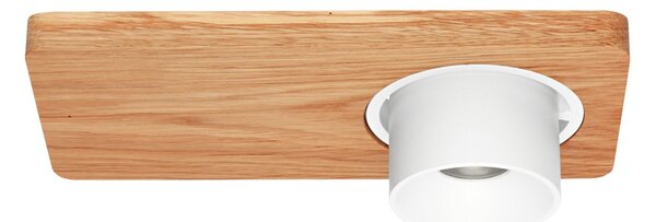 Linea Light 8462 Beebo_S, dřevěné stropní svítidlo, 11W LED 3000K, délka 22cm