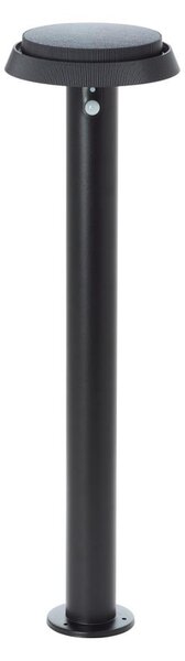 Brilliant - LED Solární lampa se senzorem ALVERO LED/4W/3,7V 70 cm IP44 černá