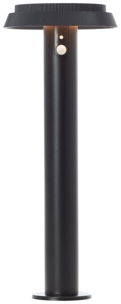 Brilliant - LED Solární lampa se senzorem ALVERO LED/4W/3,7V 50 cm IP44 černá