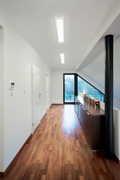 Linea Light CA007DWHMDI Tara dimmable, bílé stropní svítidlo, 44W LED 2700K stmívatelné phase-cut, 54x29cm