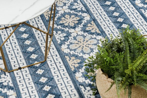 Koberec strukturální BOTANIC 65252 Boho - granát